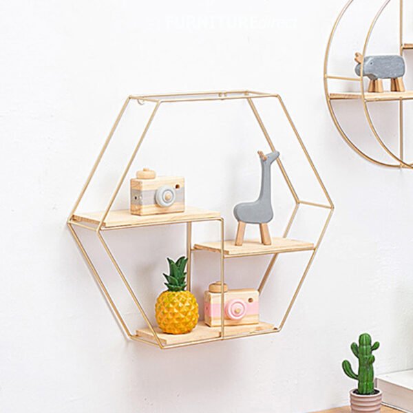 1837-gold-2.jpg INS Style Metal Wall Hang Metal Decor Rack-Gold
