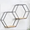 1850-B.jpg INS Style Metal Wall Hang Metal Decor Rack-Black