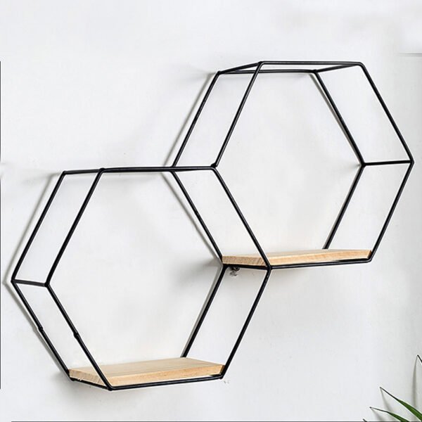 1850-B.jpg INS Style Metal Wall Hang Metal Decor Rack-Black