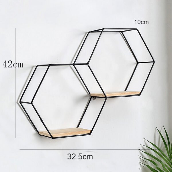 1850-B-size-2.jpg INS Style Metal Wall Hang Metal Decor Rack-Black