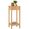 High Multi Purpose Rack Side Table-Natural