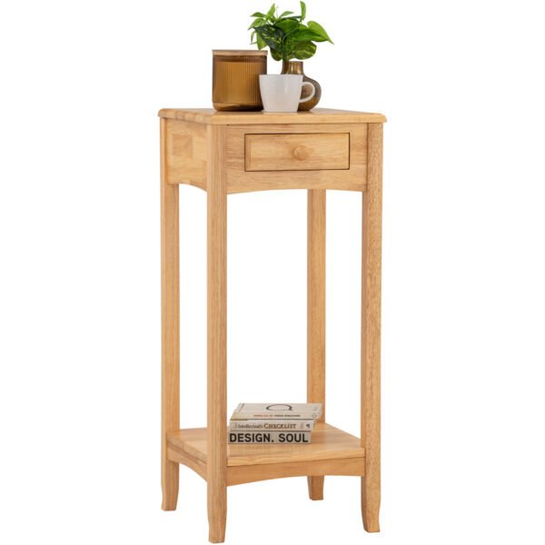 High Multi Purpose Rack Side Table-Natural