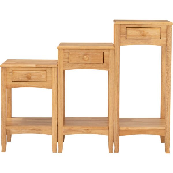 High Multi Purpose Rack Side Table-Natural