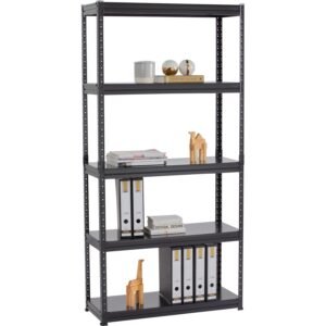 Heavy Duty Boltless Metal Rack-Black