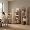 Solid Wood Storage Rack-Natural