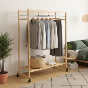 ATSUTA-120CM-OAK-MAIN-1.jpg 120cm Solid Wood Garment Rack-Natural