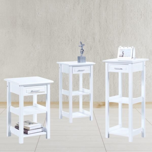 75cm Storage Rack-White
