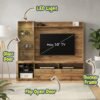 200cm TV Wall Unit-Wotan Oak