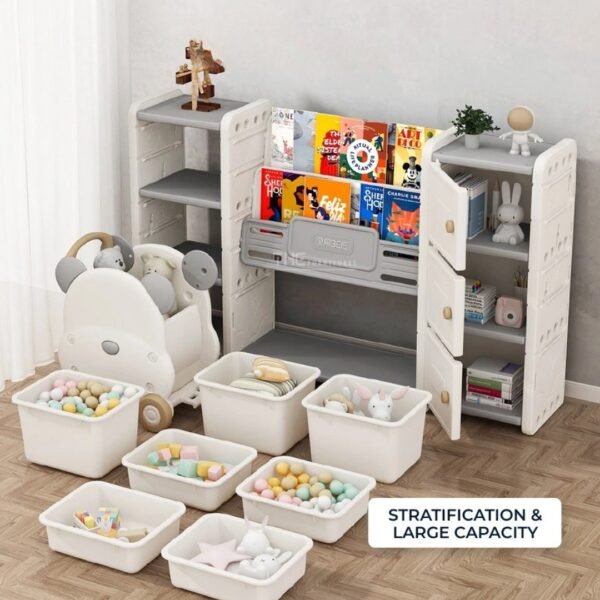 Bear Cartoon Children Storage Cabinet