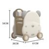 Bear Children Storage Trolley-Brown