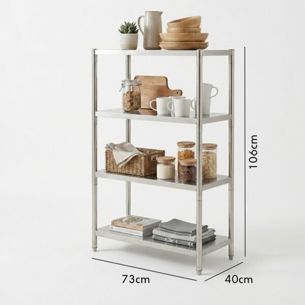 CHAPEL-404B-3.jpg 4 Tier Stainless Steel Storage Rack