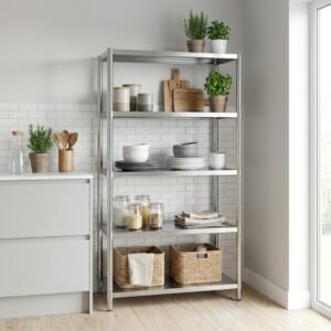 5 Tier Stainless Steel Storage Rack