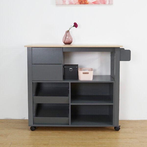Kitchen Cart Trolley-Grey