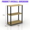 xr:d:DAE4VmtTyF4:4462,j:5891105948942911292,t:23072513 2 Tier Storage Rack-2 Tone