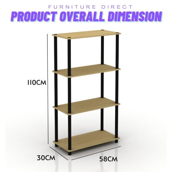 xr:d:DAE4VmtTyF4:6303,j:5466650966436497588,t:23102315 4 Tier Storage Rack-2 Tone