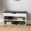 80CM Storage Shoe Rack-White