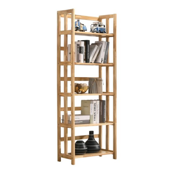 Solid Wood Storage Rack-Natural