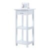 90cm Storage Rack-White