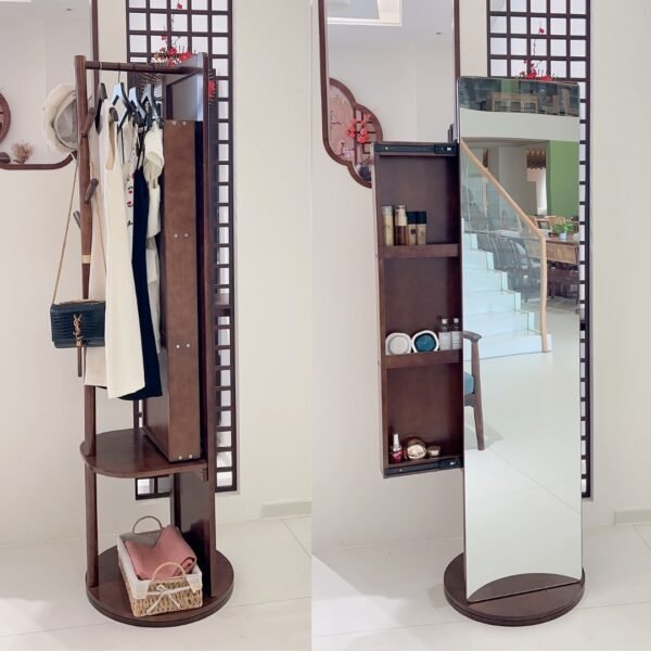 LUSSO-MIRROR-7.jpg Swivel Wooden Standing Mirror-Walnut
