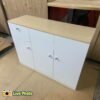 [Package] LUNA 4 in 1 Melamine Kitchen Cabinet Package-White
