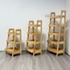 Solid Wood Storage Rack-Natural