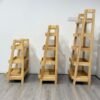 Solid Wood Storage Rack-Natural
