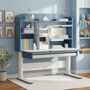 N21S-BLUE-MAIN.jpg Ergonomic Kids Study Desk-Blue