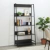 4 Tier Ladder Book Shelf-Dark Wenge