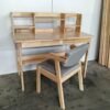 [Package] ODENSE 2 In 1 120cm Wooden Study Desk Set-Natural