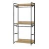 Open Concept Double Layer Garment Rack