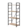 4 Tier Metal Frame Book Shelf-Black