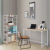 4 Tier Metal Frame Book Shelf-Black