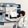 Ergonomic Kids Study Desk-Blue