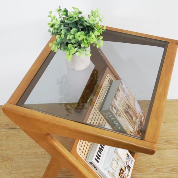 VIENA-MAGAZINE-RACK-1.jpg Magazine Rack Side Table-Light Walnut