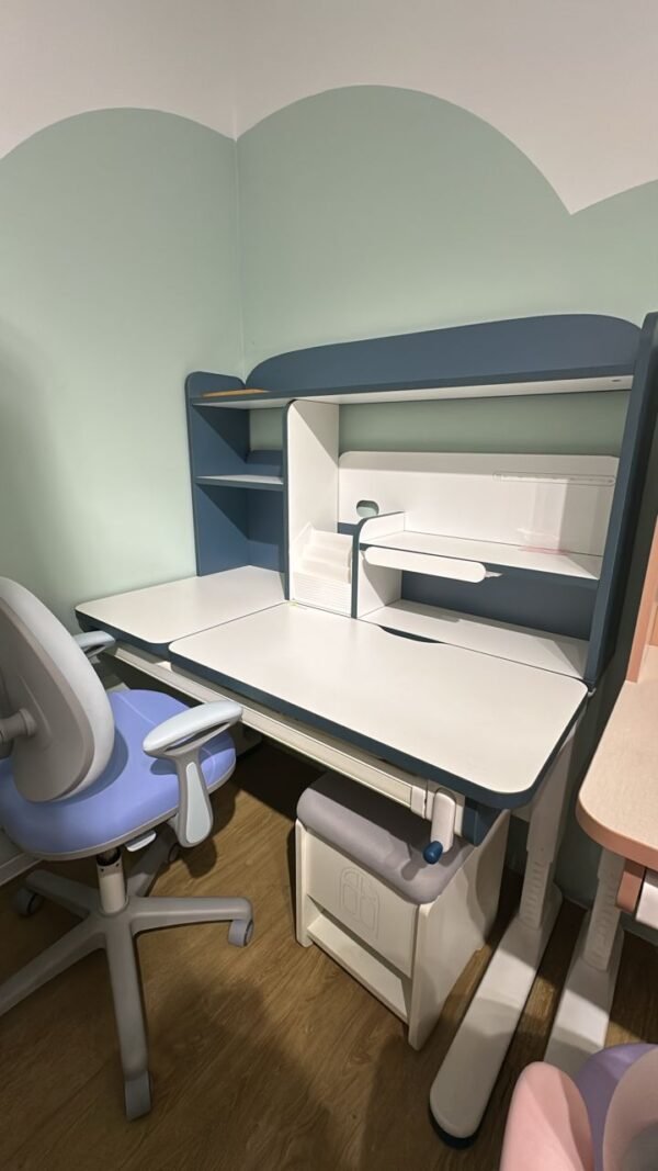 Ergonomic Kids Study Desk-Blue