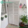 customer-sharing-picture-BELLA-shoe-cabinet-white.jpg 4 Door High Wooden Shoe Cabinet-Black