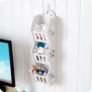 WPC Wall Mount 3 Tier Storage Rack