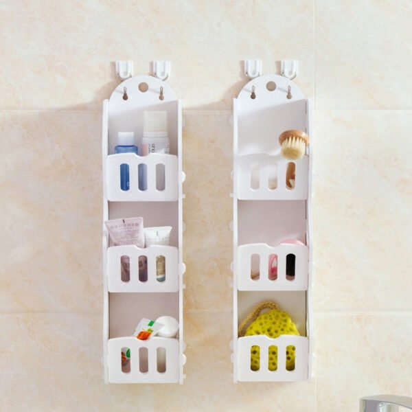 WPC Wall Mount 3 Tier Storage Rack