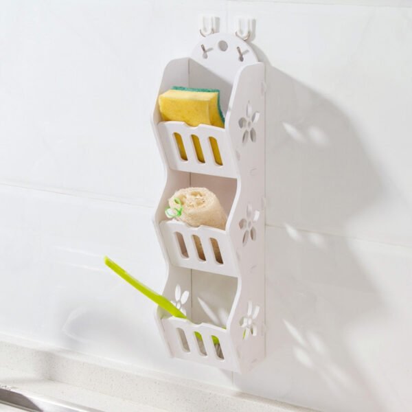 WPC Wall Mount 3 Tier Storage Rack