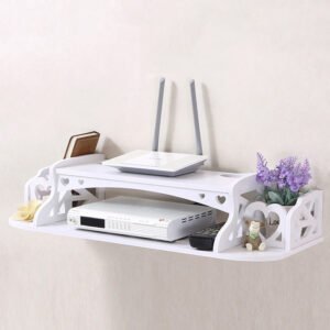 European Style WPC Wall Mouth Router TV Box Rack